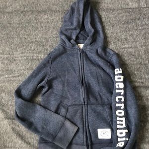 Abercrombie zip down jacket